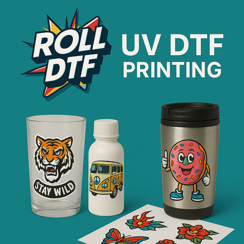 UV DTF Transfers by Size