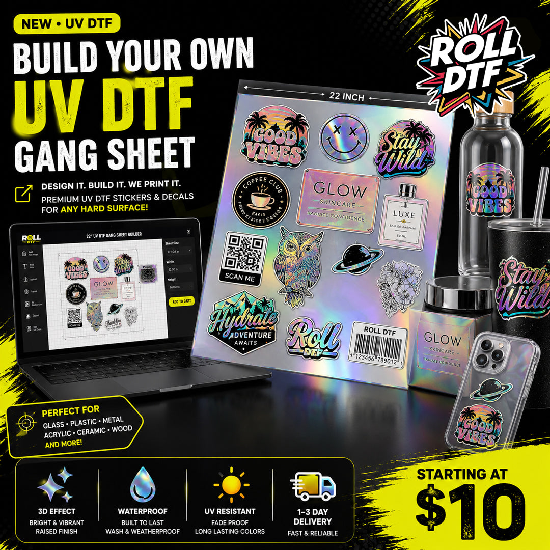 UV DTF Gang Sheet Builder