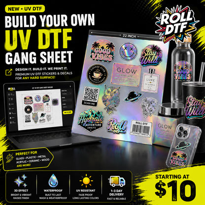UV DTF Gang Sheet Builder