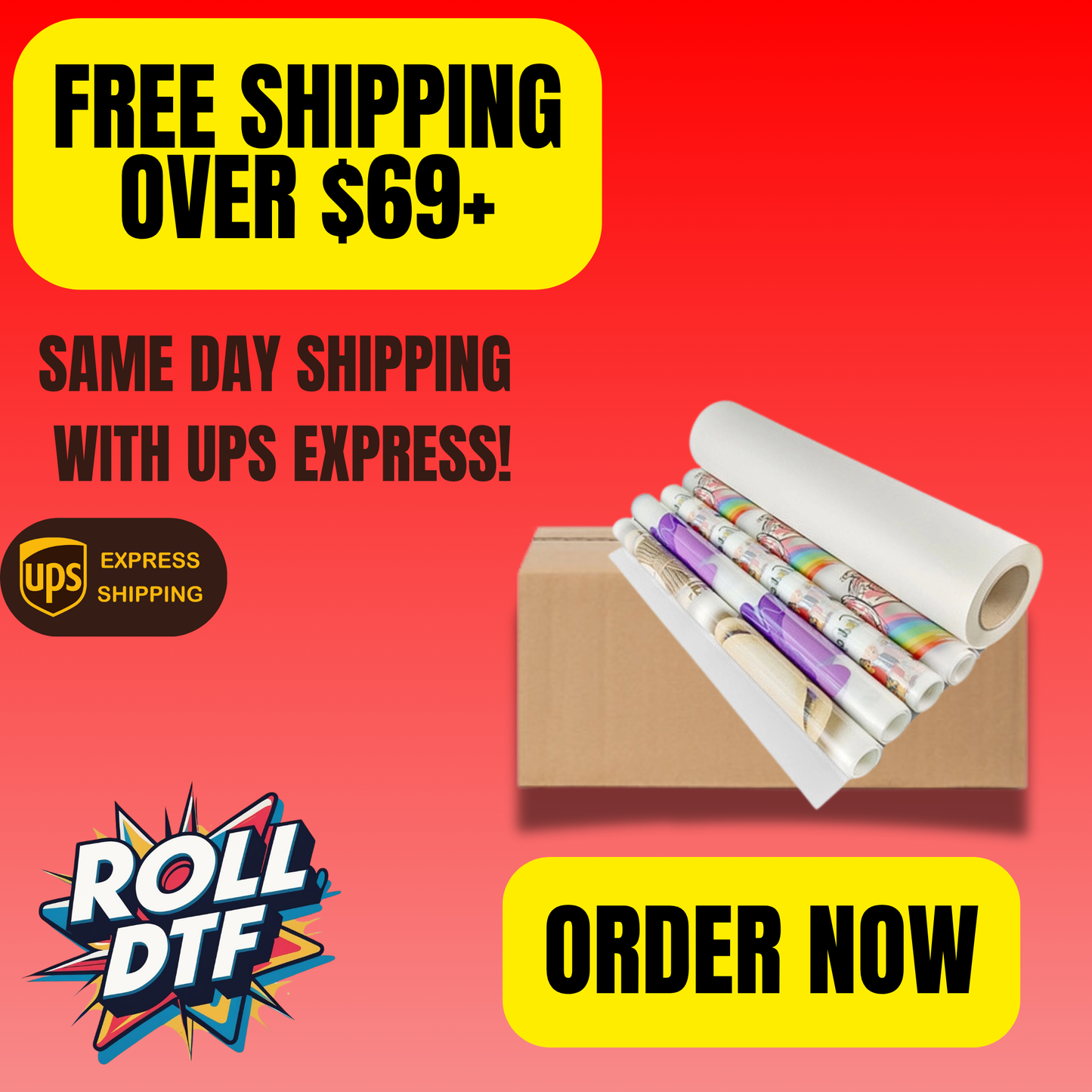 DTF & UV DTF Sample Pack – Try Before You Bulk
